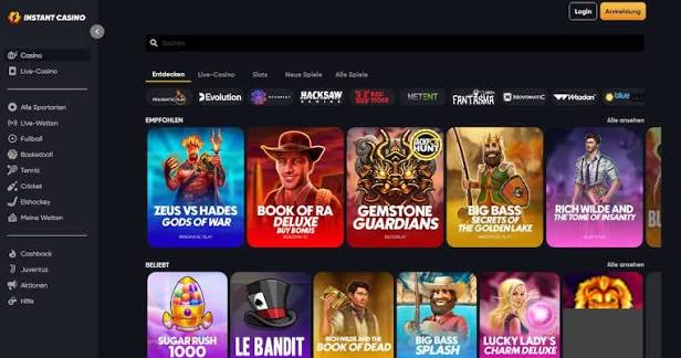 Casinò online istantaneo